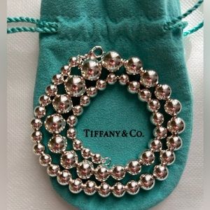 Tiffany & Co. Graduated Ball Necklace